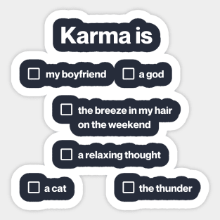 Midnights x Fandom (Karma) T-Shirt Sticker